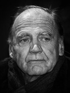 Bruno Ganz (22 March 1941 – 16 February 2019) is a Swiss actor whose career in German stage, TV and film spanned nearly 60 years.