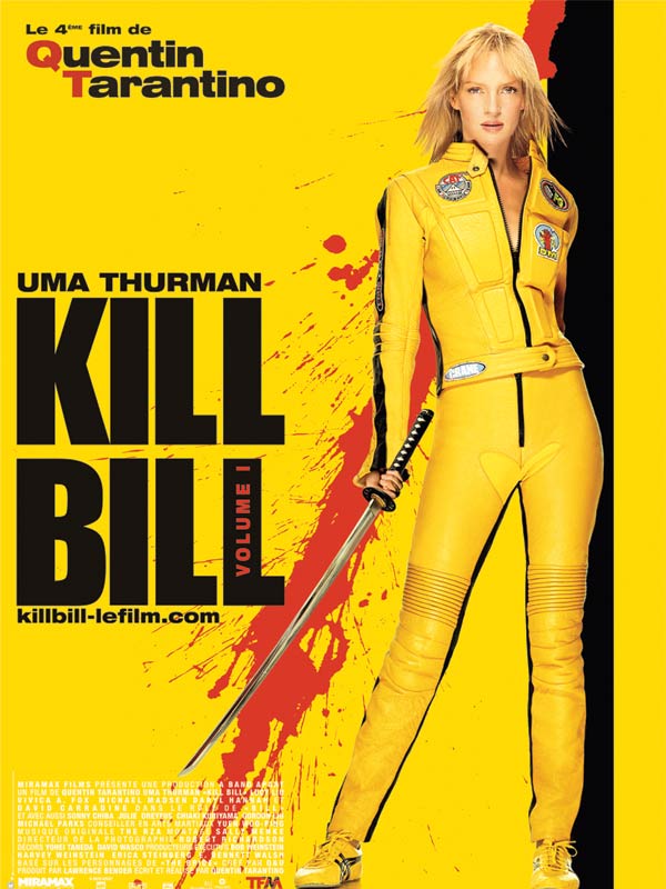 Kill Bill: Vol 1 **** (2003, Uma Thurman, David Carradine, Daryl Hannah