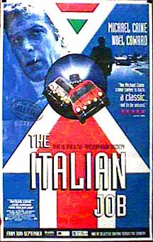 The Italian Job Michael Caine Noel Coward Benny Hill Classic Movie Review