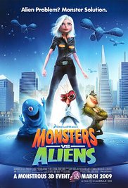 Monsters Vs Aliens 2009 Voices Reese Witherspoon Seth Rogen