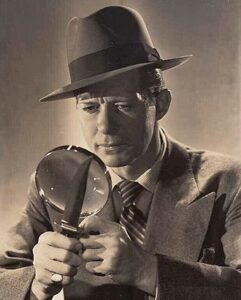 Morgan Conway in Dick Tracy (1945).