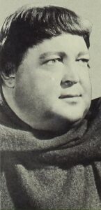 Alexander Gauge as Friar Tuck in The Adventures of Robin Hood, 1959.