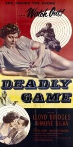 Deadly Game American poster for Third Party Risk.