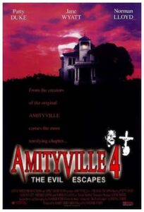 Amityville 4: The Evil Escapes release poster.