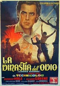 Italian poster for Lorna Doone (1951).