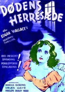 Danish poster for The Case of the Frightened Lady (1940).