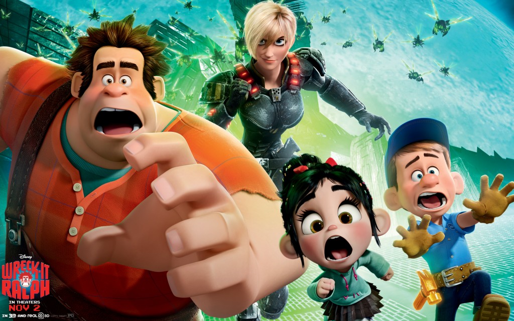 Wreck-It Ralph ** (2012, voices of John C Reilly, Sarah Silverman, Jack ...