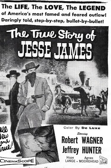 The True Story of Jesse James **** (1957, Robert Wagner, Jeffrey Hunter ...